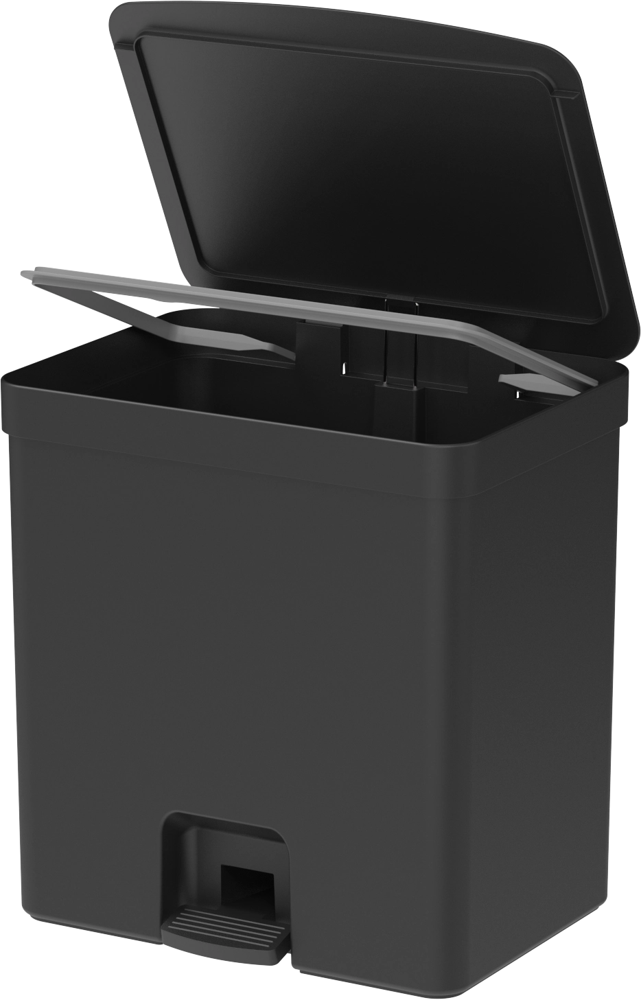Lixeira Pedal Trium Preto 20l Lx4200ptf Martiplast