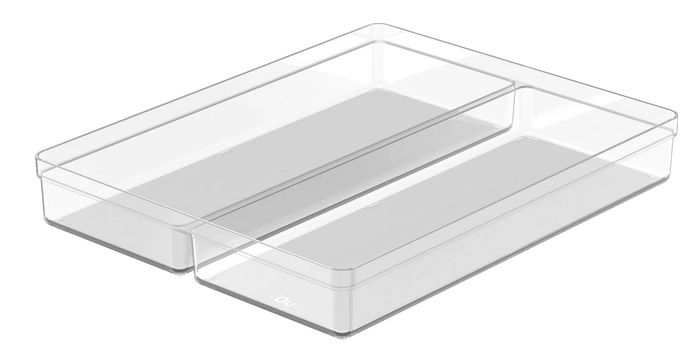 Organizador Gavetas Clear Natural 37.5x30x5.6cm Ogc800nt Martiplast