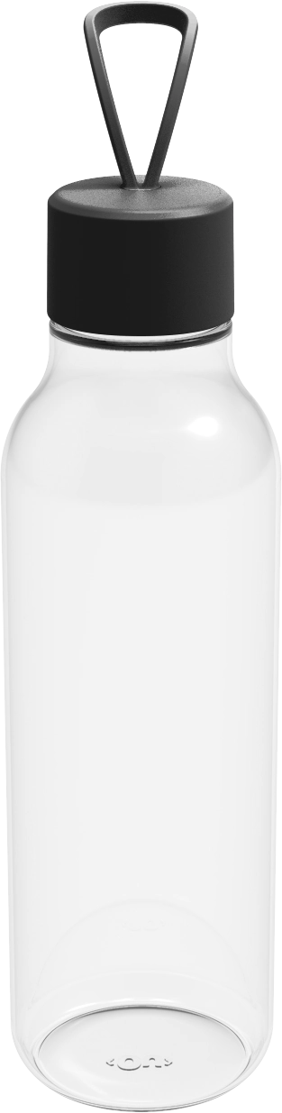 Garrafa Squeeze Liv Preto 700ml Sq200ptf Martiplast