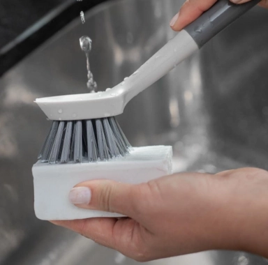 Escova Limpeza Multiuso Flow Bege Em300bgf Martiplast