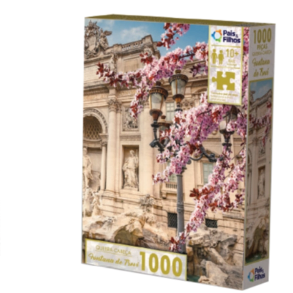 Quebra Cabeca Fontana Di Trevi 1000pcs 792468 Pais E Filhos