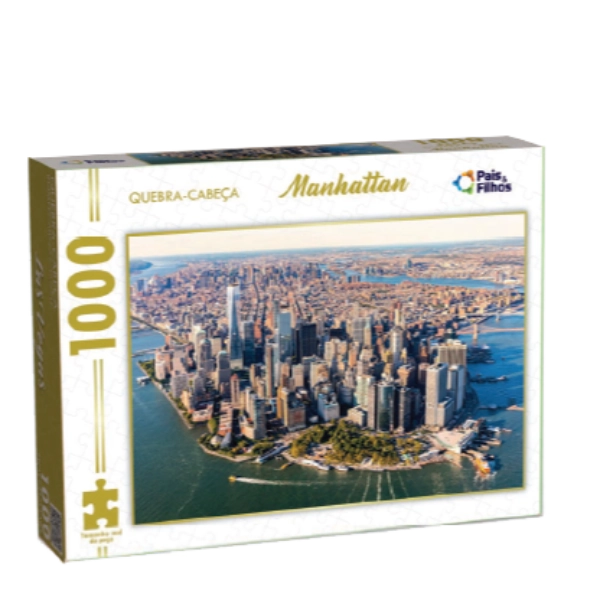 Quebra Cabeca Manhattan 1000pcs 792469 Pais E Filhos