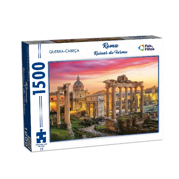 Quebra Cabeca Roma Ruinas Forum 1500pcs 792472 Pais E Filhos