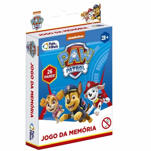 Jogo Memoria Patrulha Canina 792490 Pais E Filhos