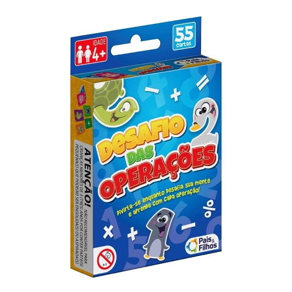 Jogo Desafio Das Operacoes 792949 Pais E Filhos