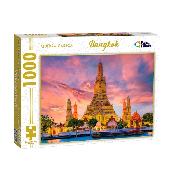 Quebra Cabeca 1000pc Bangkok 792995 Pais E Filhos