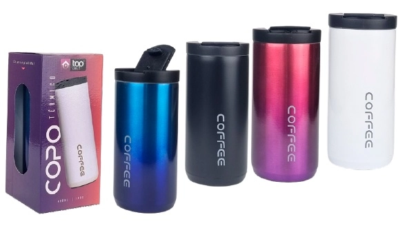 Copo Aco Inox 400ml Top1307 D L