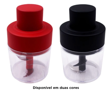 Processador De Alimentos 400ml C/3 Laminas 9cm X 15,3cm Cm36