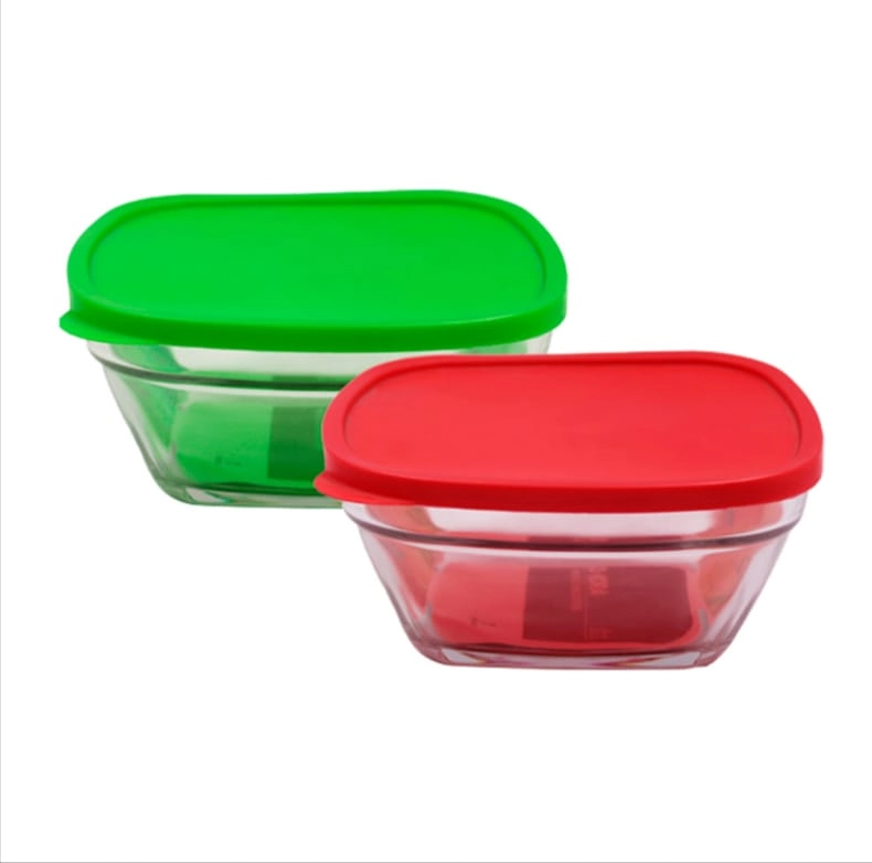 Pote Vidro Casa Tem Kit 2und 360ml