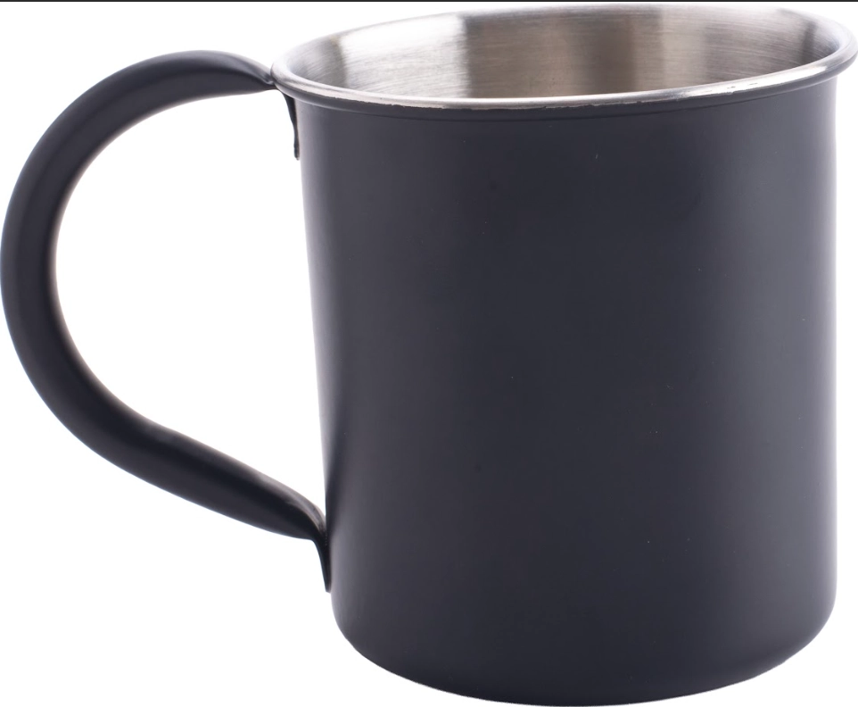 Caneca Moscow Mule Lisa Preta 24cm 18310 Inga