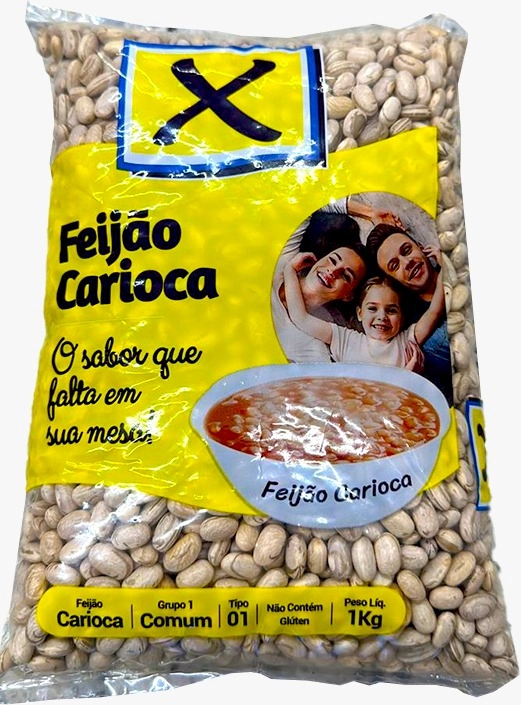 Feijao X Tp1 Carioca 1kg