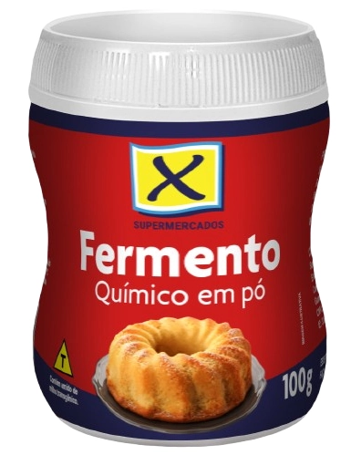 Fermento X Po Quimico 100g