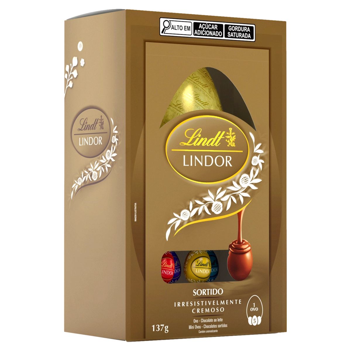 Ovo Pascoa Lindt 137g Sortido