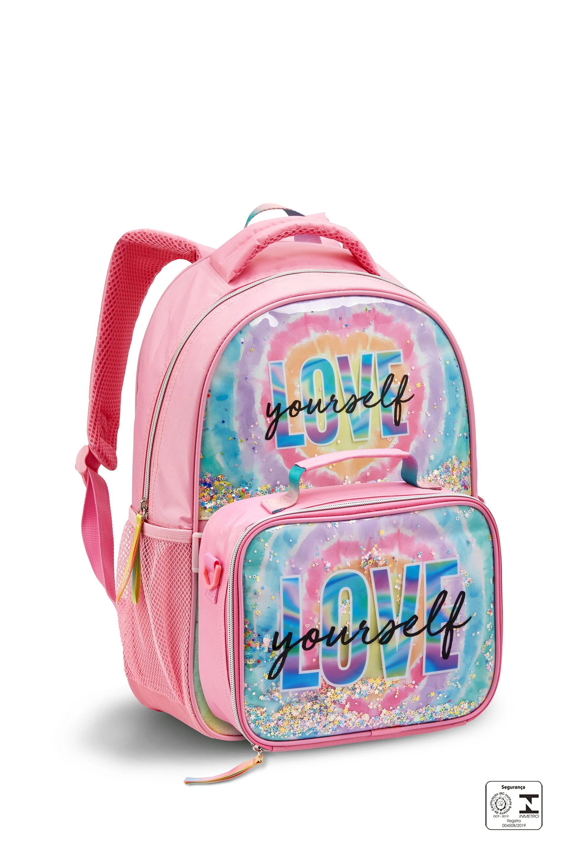 Mochila Infantil Feminina 16 La Removivel Mi41471 Seanite