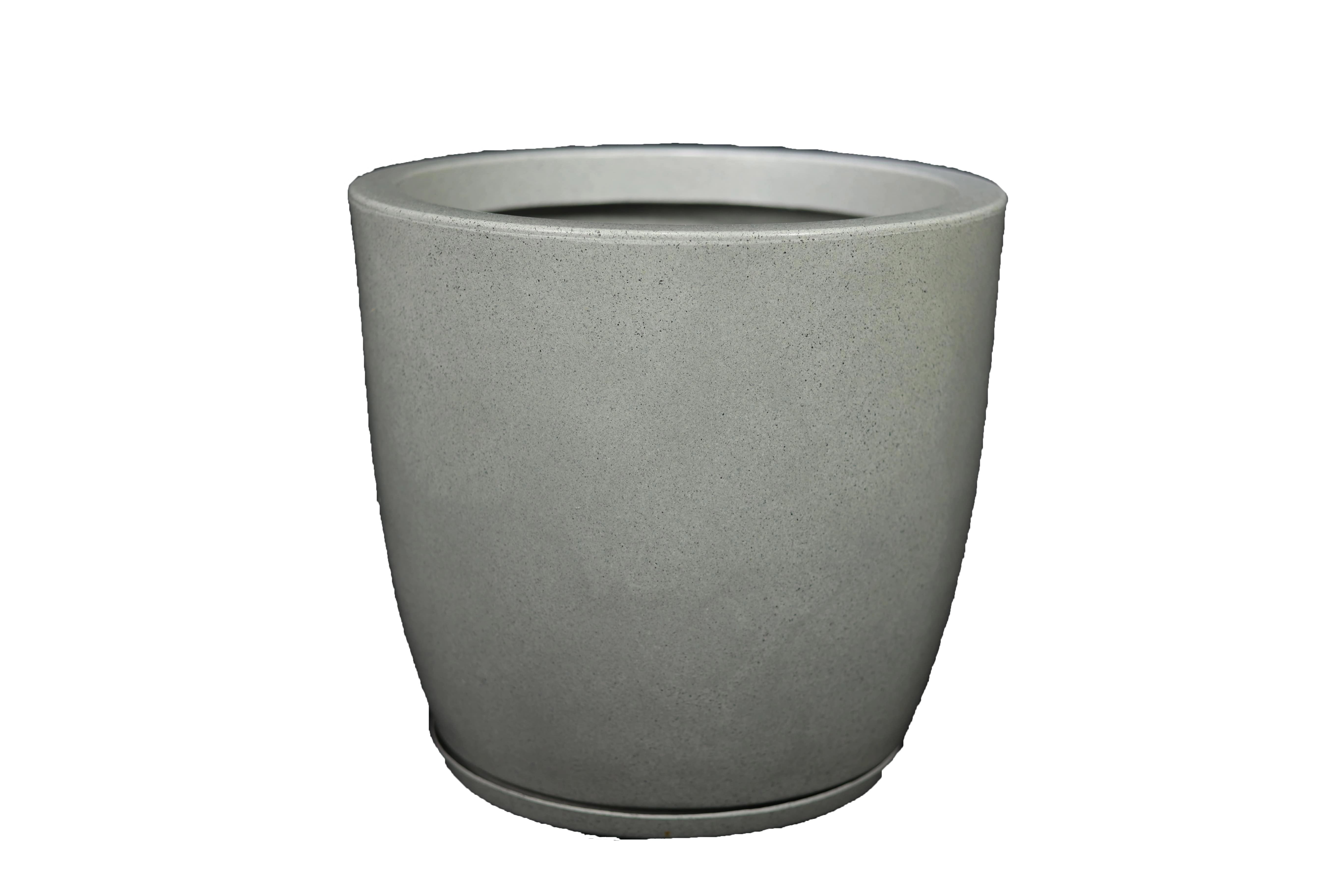 Vaso Bojo Red Polido Cimento N2 123 5 Mercadao