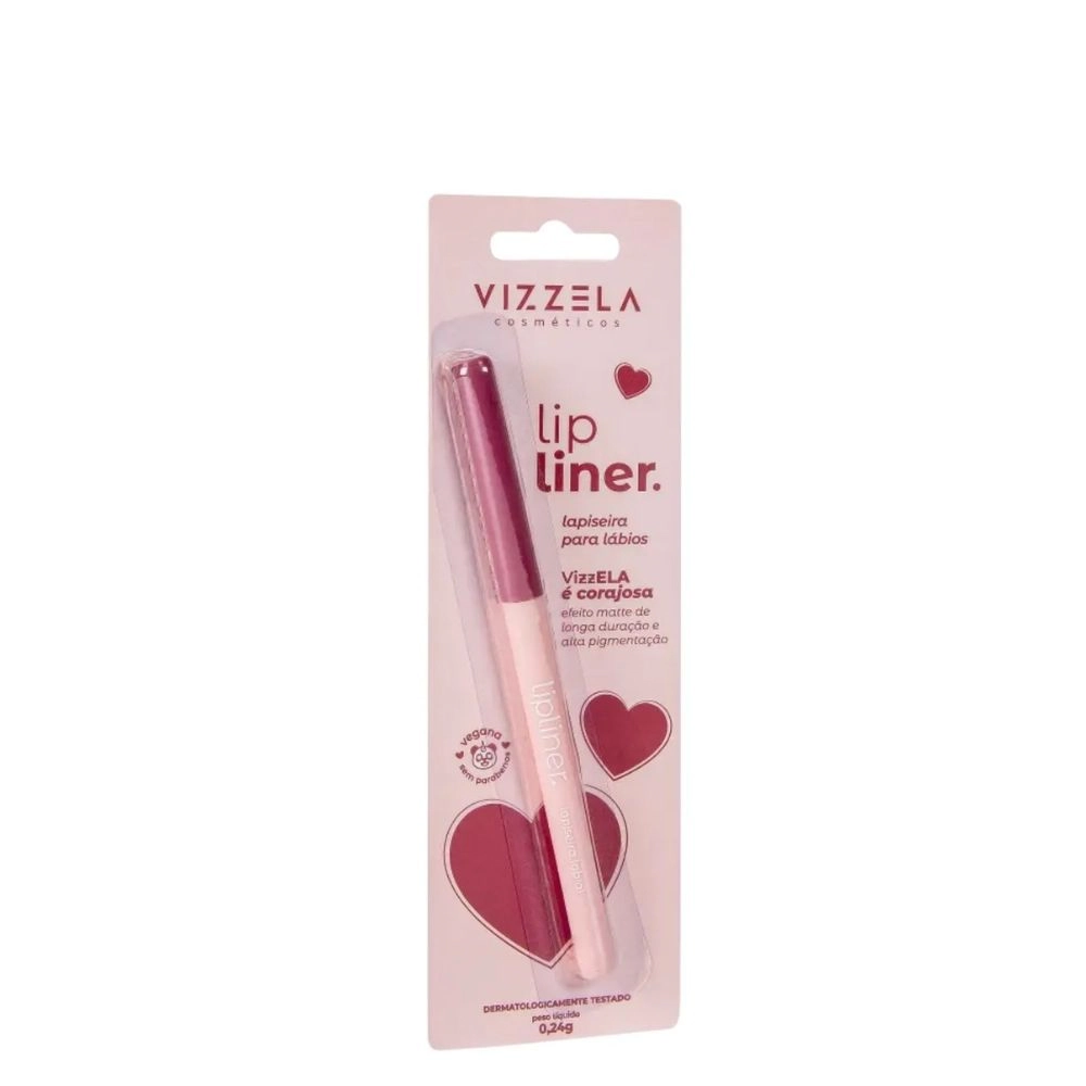 Lapiseira Labial Vizzela Cor N 02 Corajosa Blister 1un