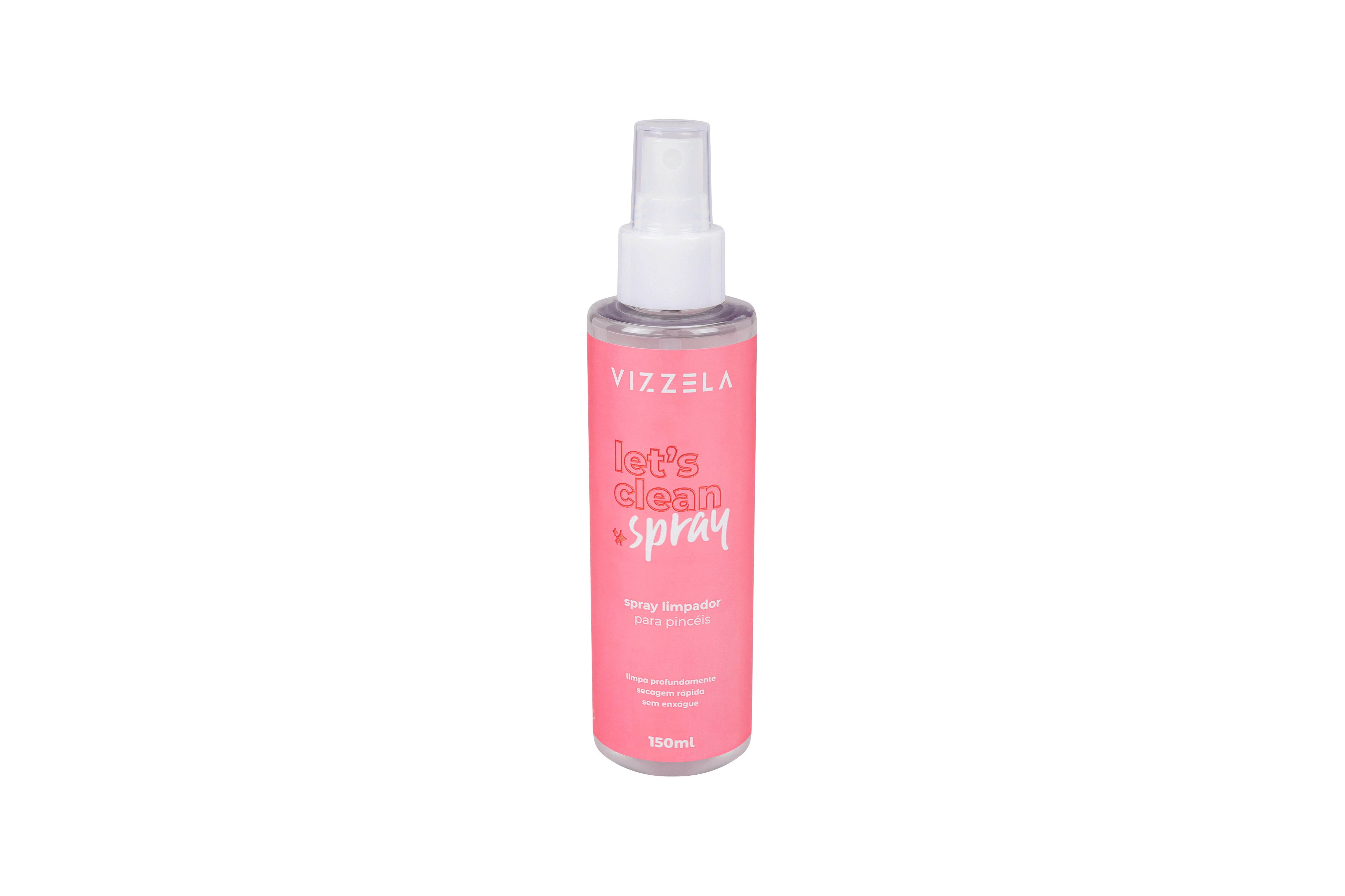Spray Limpador De Pinceis 150ml Vizzela