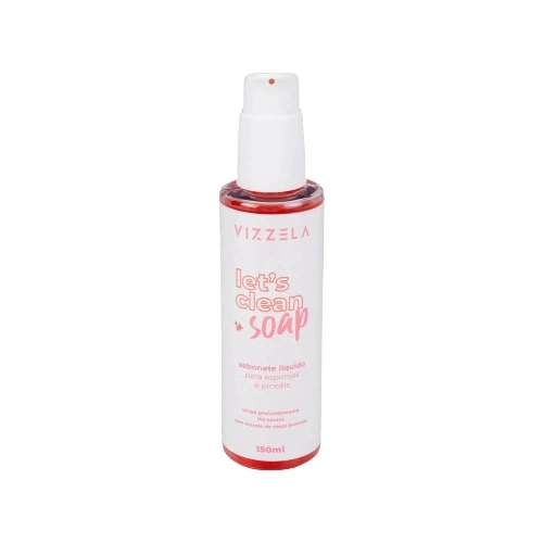 Sabonete Liquido P/ Pinceis E Esponjas 150ml Lets Clean Soap Vizzela