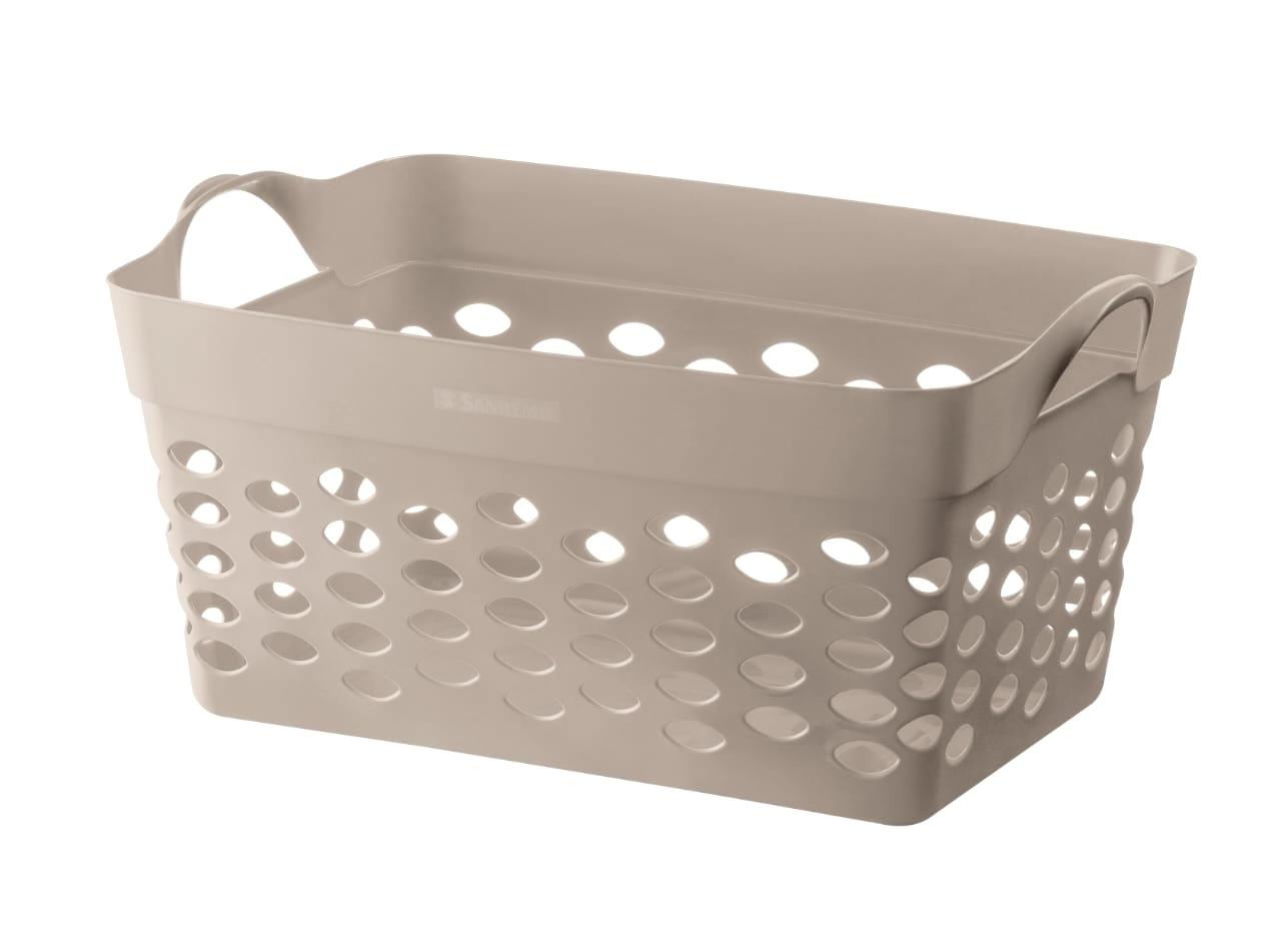 Cesto Organizador Telado Retangular Capuccino 22l Or52400 Ordene