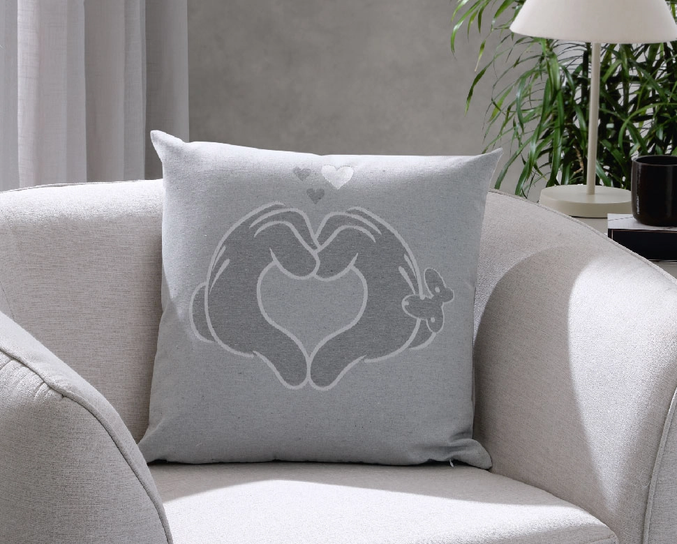 Capa Almofada Mickey Minnie Passion 45x45cm 1021 1466 Bella