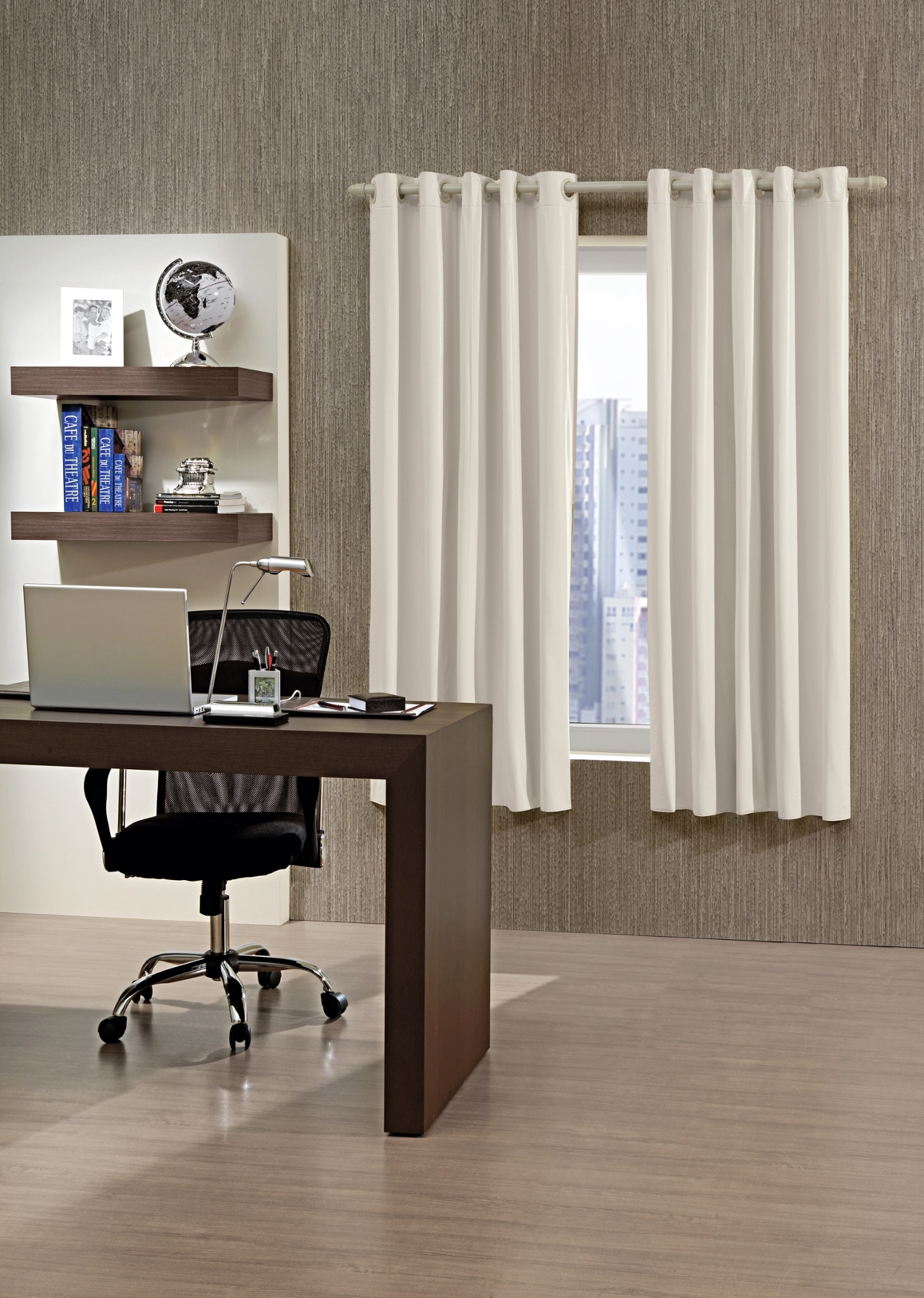 Cortina Corta Luz Pvc Areia 160x200cm 754035001401021 1726 Bella Jane