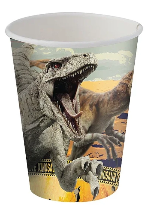 Copo Papel 200ml Jurassic World 3 C.8 110024 Festcolor