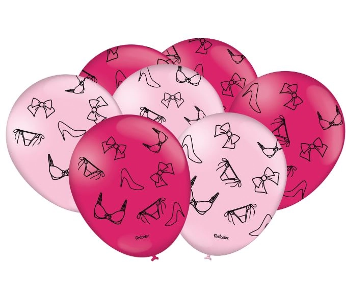 Balão Especial Tema Chá Lingeirie Cor Sortida Festcolor 25un