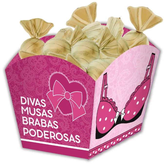 Cachepot Medio Cha Lingerie C/8