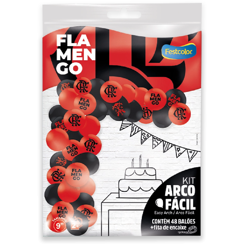 Kit So Um Bolinho Flamengo 2023