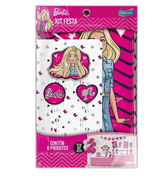 Festcolor Kit Festa Barbie 01x01