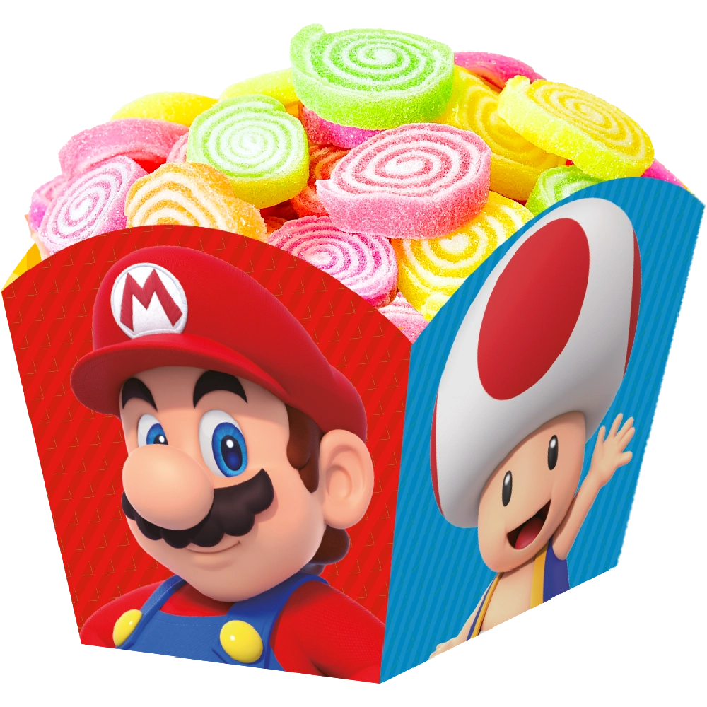 Decoracao De Mesa Super Mario 8un 112426 Festcolor