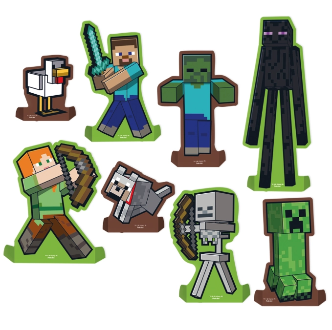Decor Mesa Minecraft C/8un Festcolor