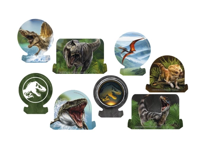 Decoracao De Mesa Jurassic World Recomeco 8un 113689 Festcolor