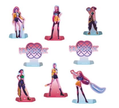 Decor Mesa Guerreiras Do Kpop Huntrix C/8un Festcolor