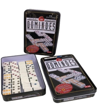 Domino Osso 10mm Estojo Metal Ref.xh9222