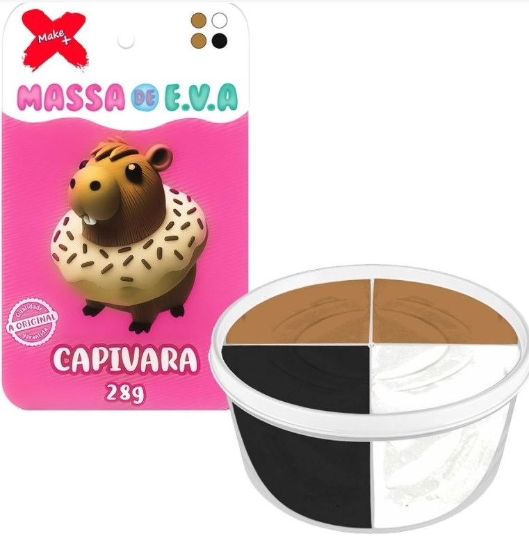 Massa Eva Pote 4 Cores 28g Capi Rosquinha 13031 Make