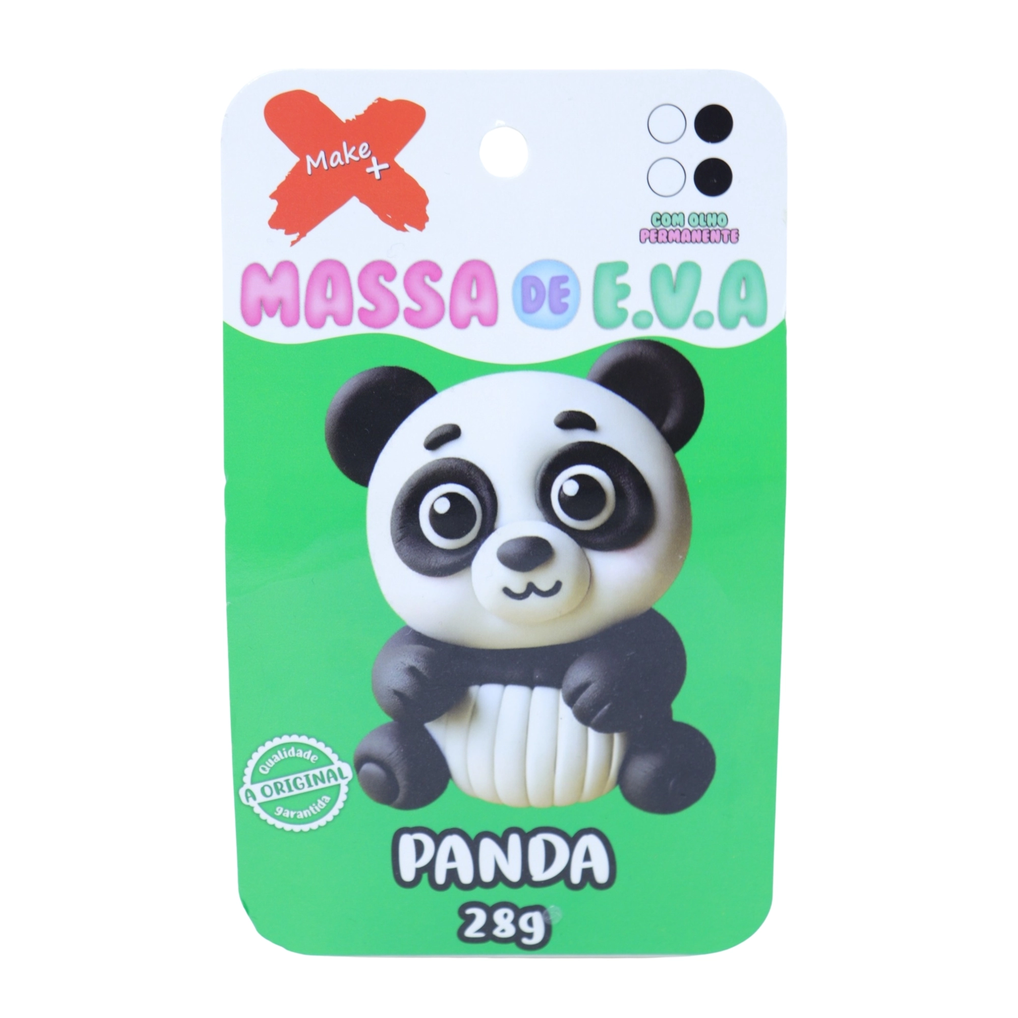 Massa Eva Pote 4 Cores 28g Panda 13034 Make