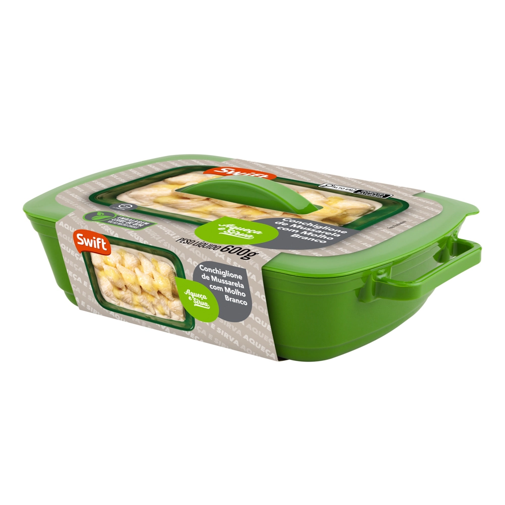 Conchiglione Mussarela Branco Swift 600g