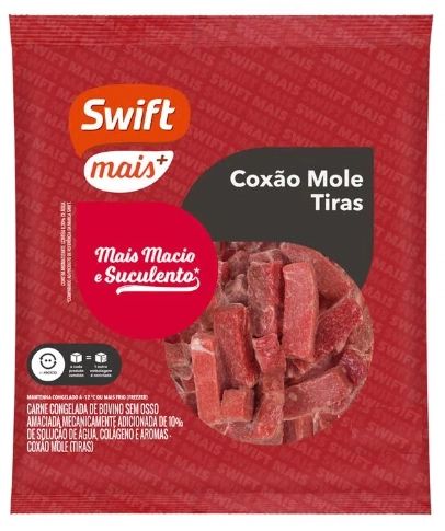 Tiras De Coxao Mole Bov Swift Mais 500g