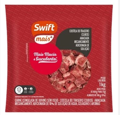 Cubos Swift Costela Traseiro Iqf 1kg