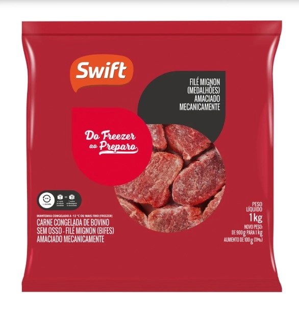 Medalhao De File Mignon Bov Swift 1kg