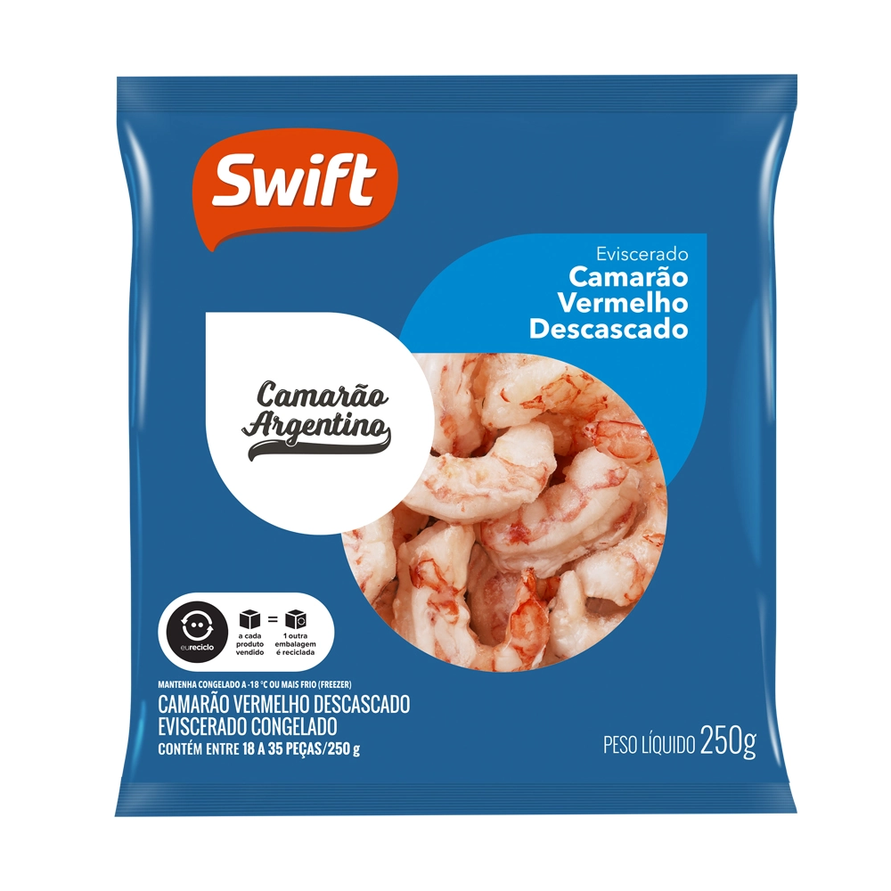 Camarao Swift Vermelho Argentino 20/40 250g