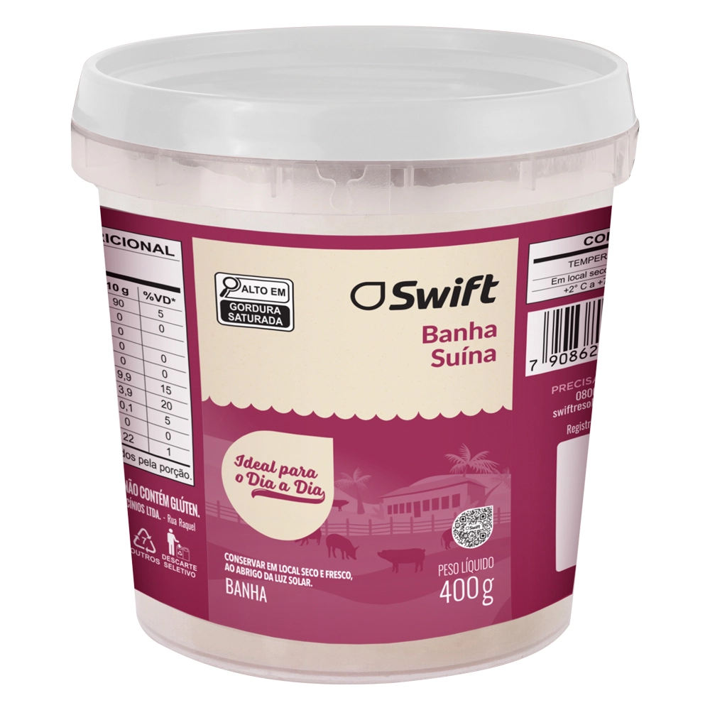 Banha Suina Swift 400g