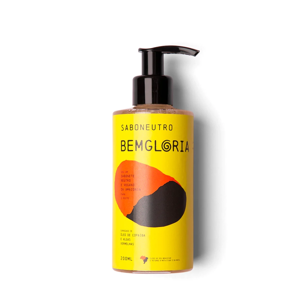 Sabonete Facial Bemgloria Neutro 200ml