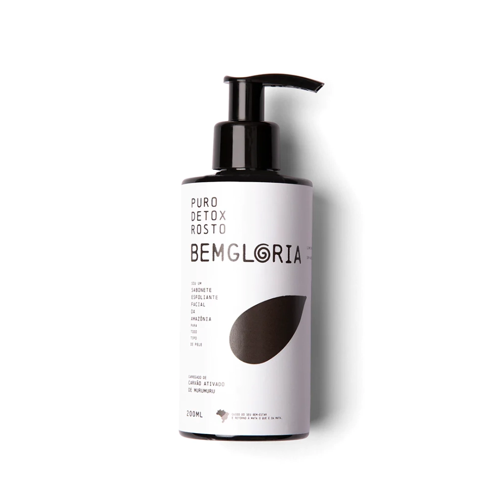 Sabonete Facial Bemgloria Puro Detox 200ml
