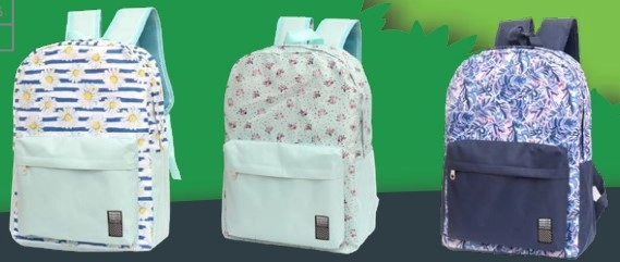Mochila Basic Fem Flowers Ref.bpg32274