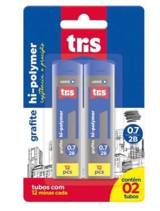 Grafite Tris 0,7mm Hipoly