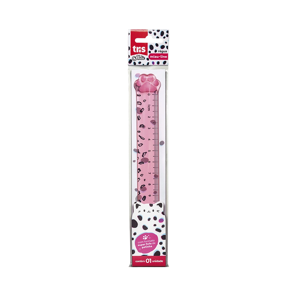 Regua Tris Holic Pets 15cm 902511 Summit