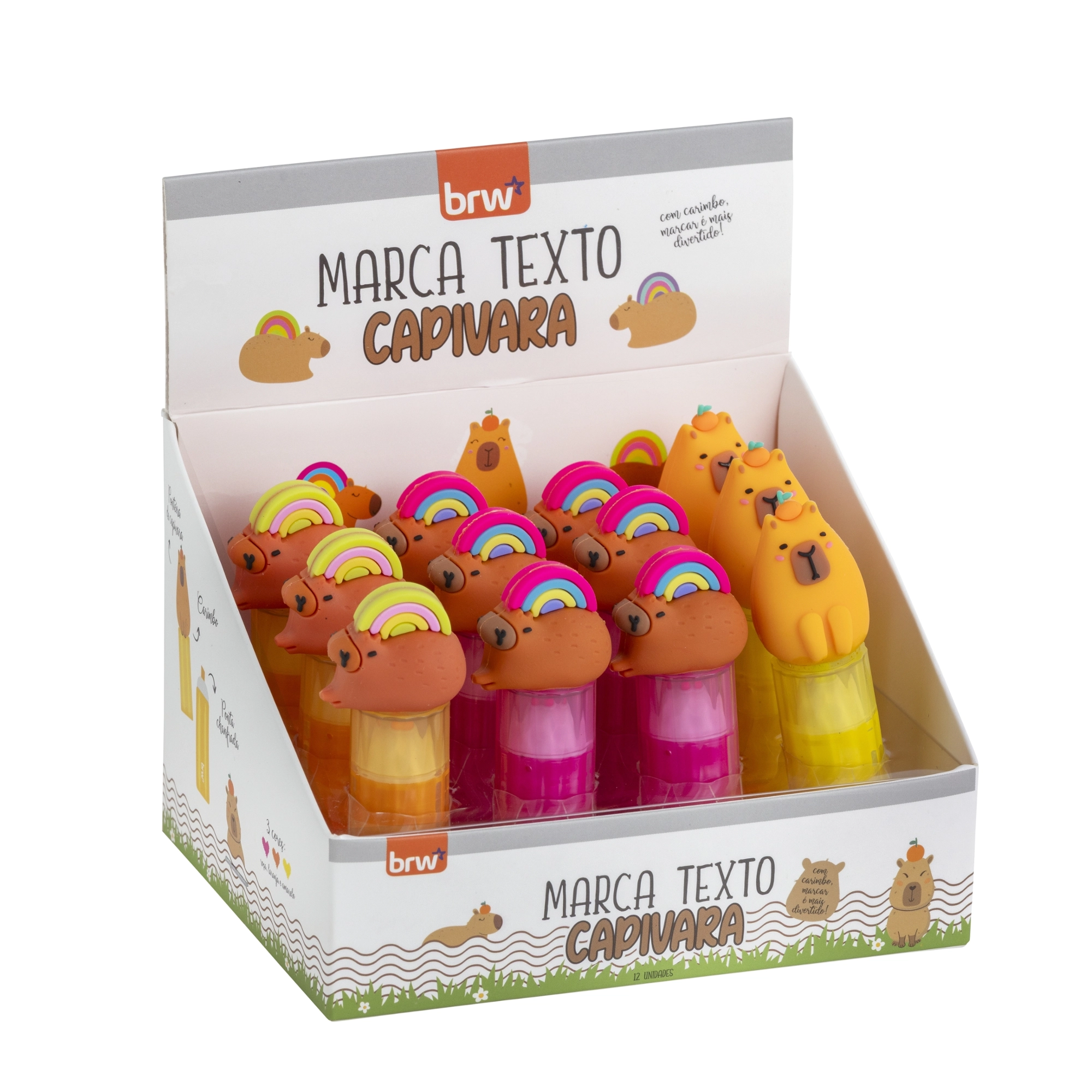 Marca Texto Divertido Pompom Ca2152 Brw