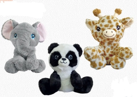 Pelucia Bichos Baby 23cm Ref.caa0047